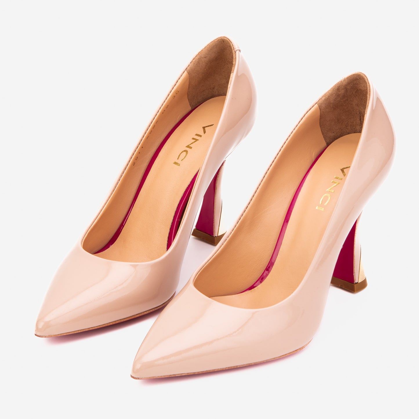 The Belladonna Nude Patent Leather Women Pump