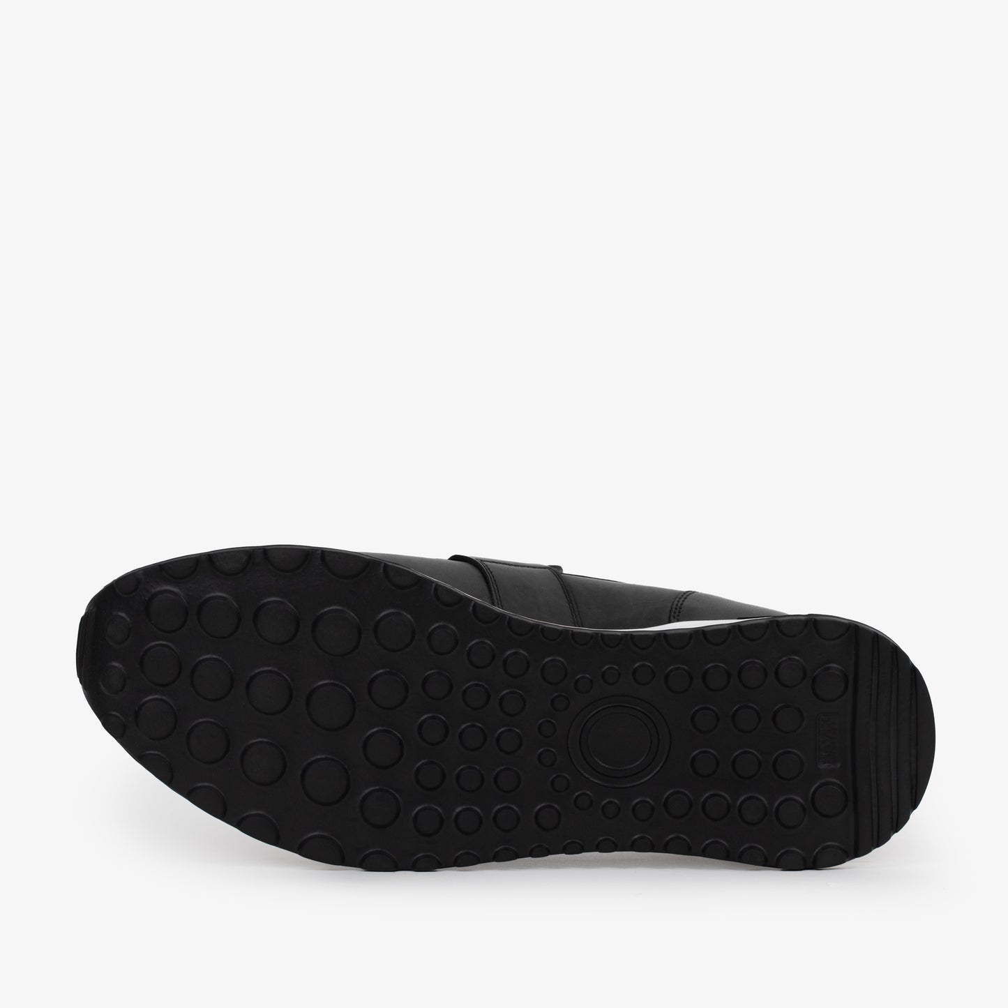 The Lumina Black Buffalo Leather Women Sneaker