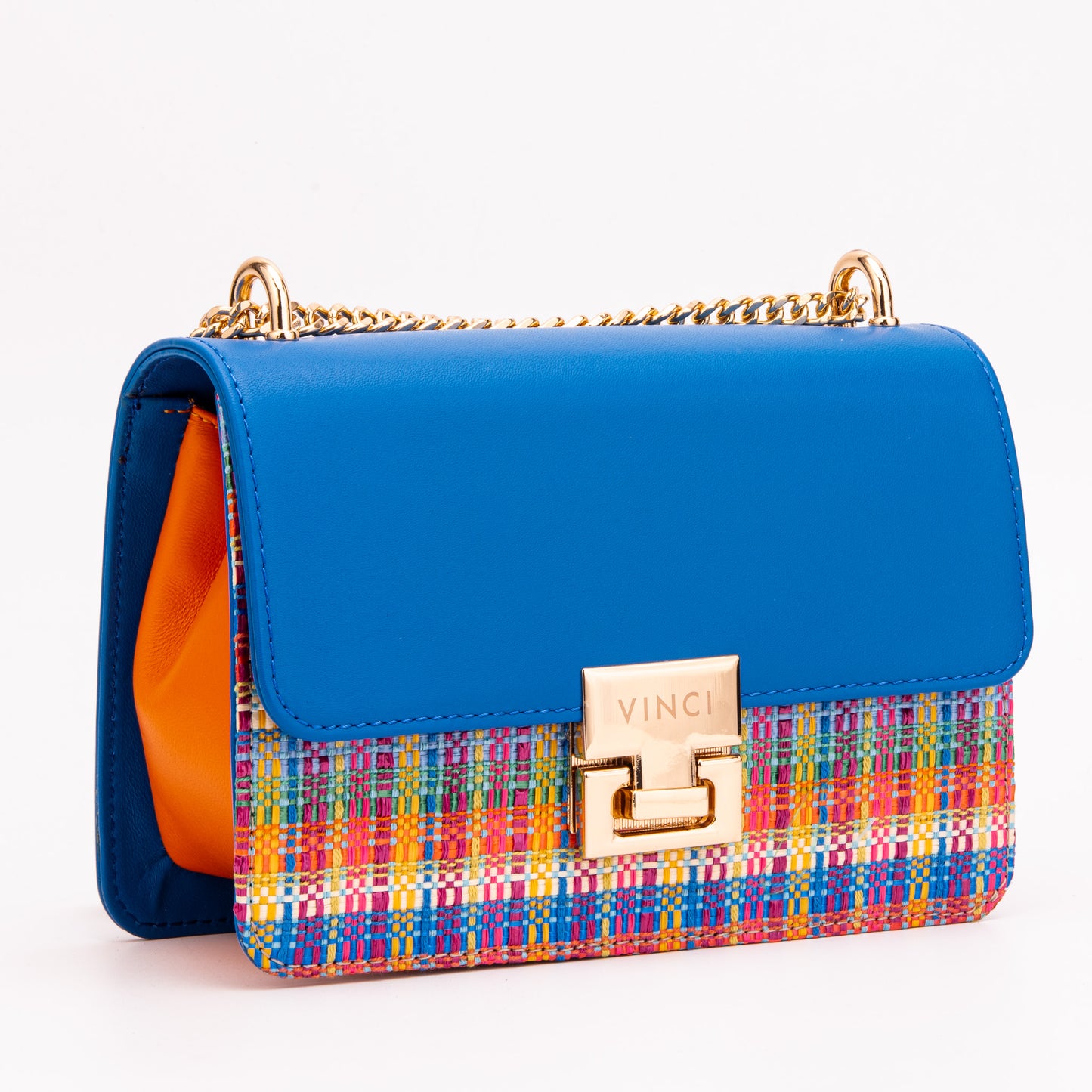 Bolso multicolor mosaico