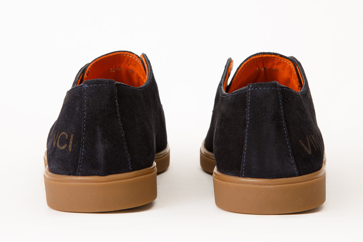 Los zapatos de hombre Beykoz Chukka Loafer en azul marino ¡Venta final!