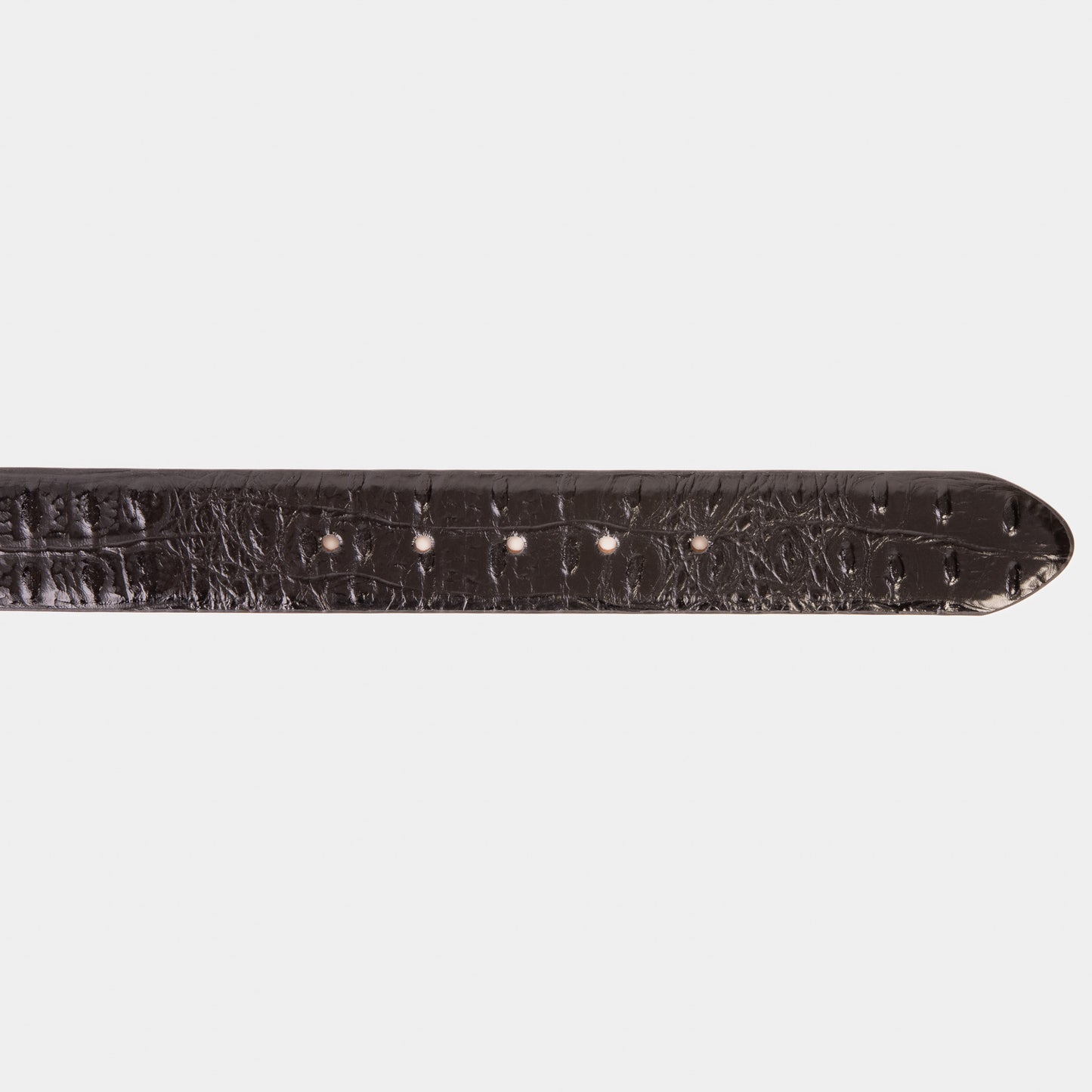 Cinturón de cuero negro Randor 
