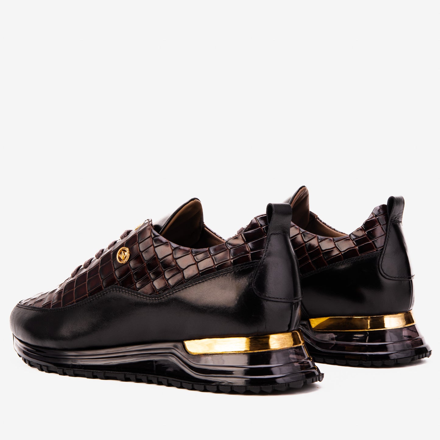 The Marseille Brown  Leather Men Sneaker