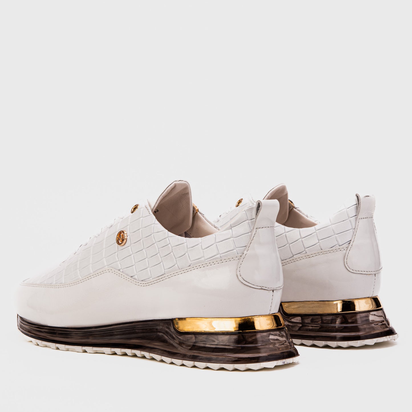 The Marseille White  Leather Men Sneaker