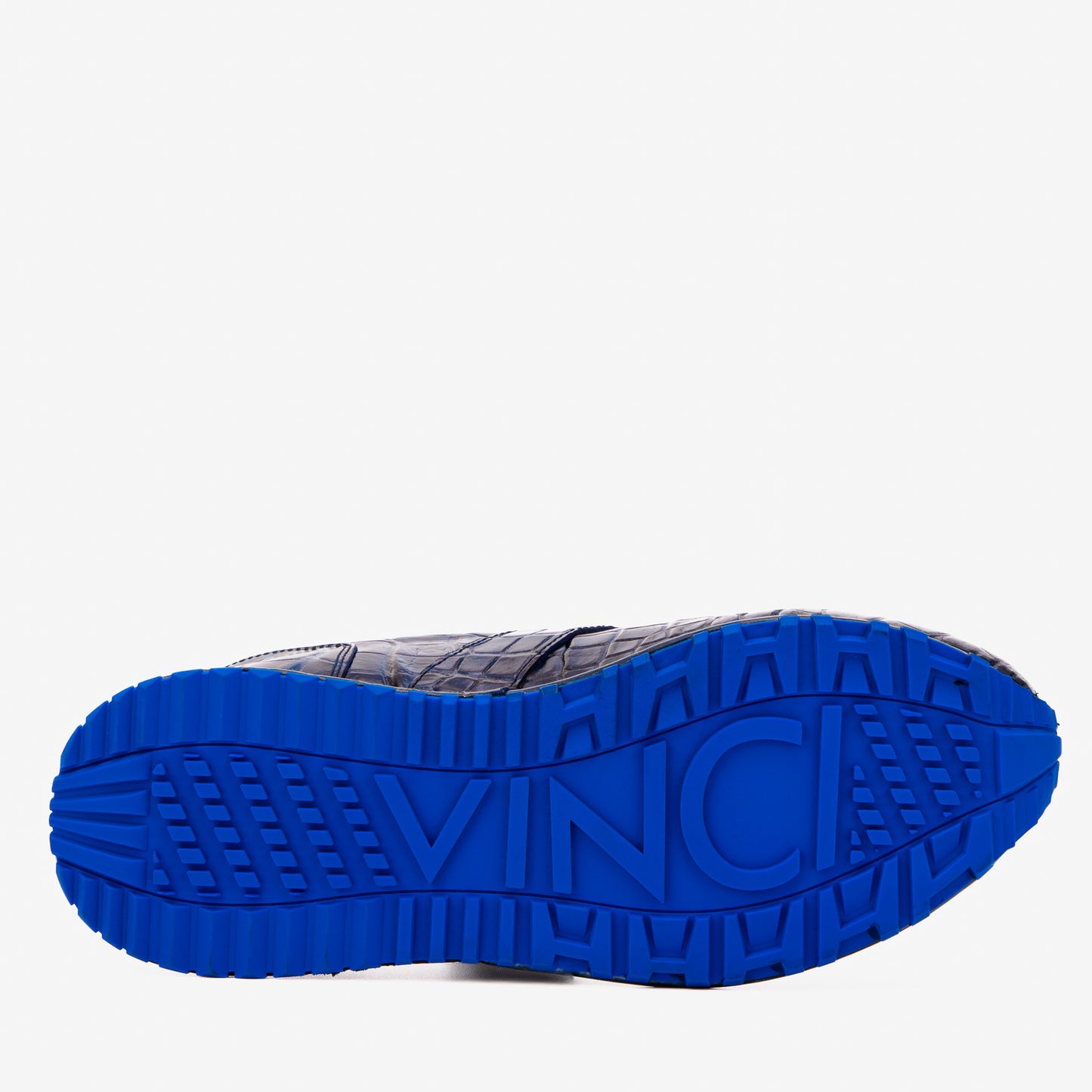 The Valeron Navy Genuine Leather Men Sneaker