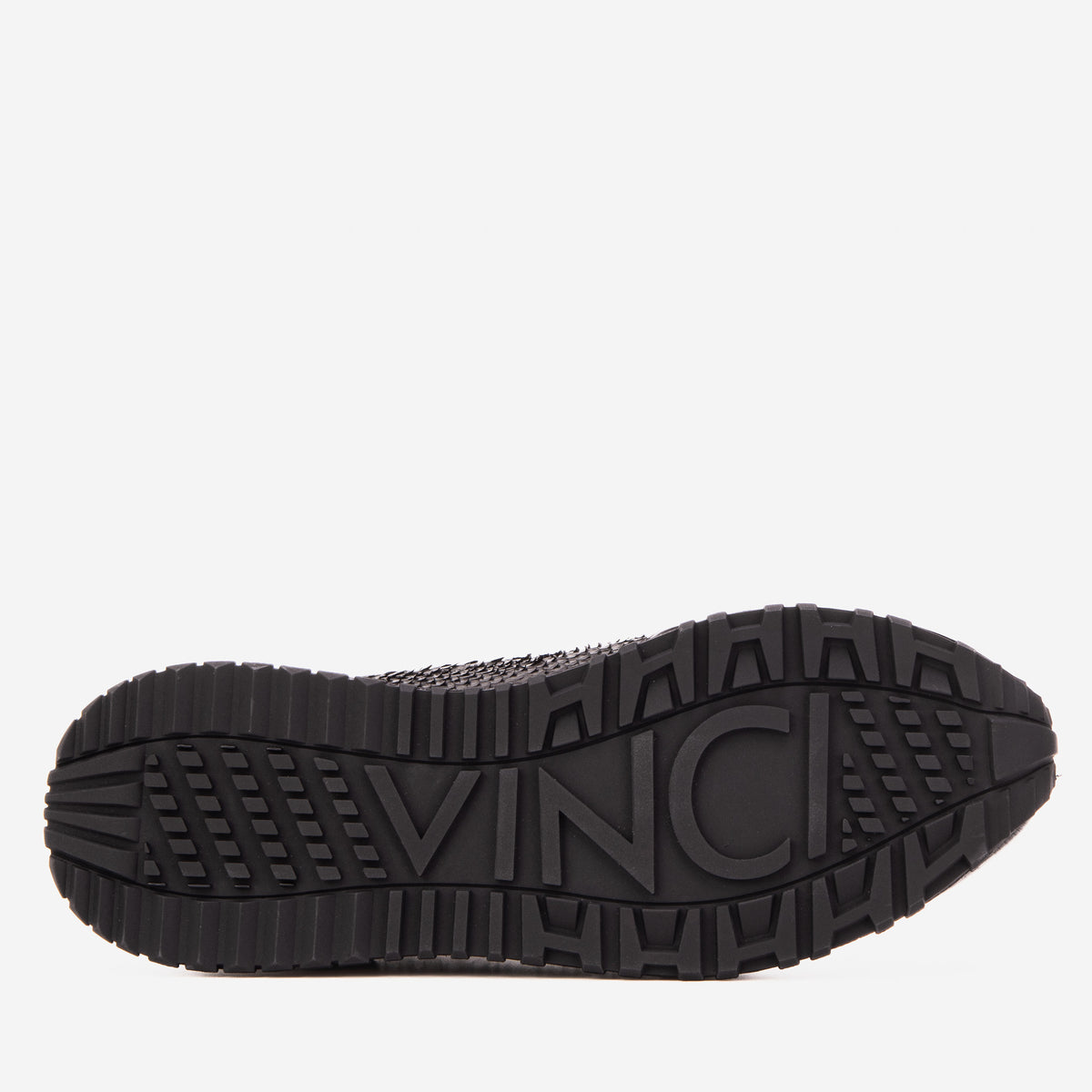 The Aetheris Zapatilla para Hombre de Piel Genuina de Pitón Negro y Becerro