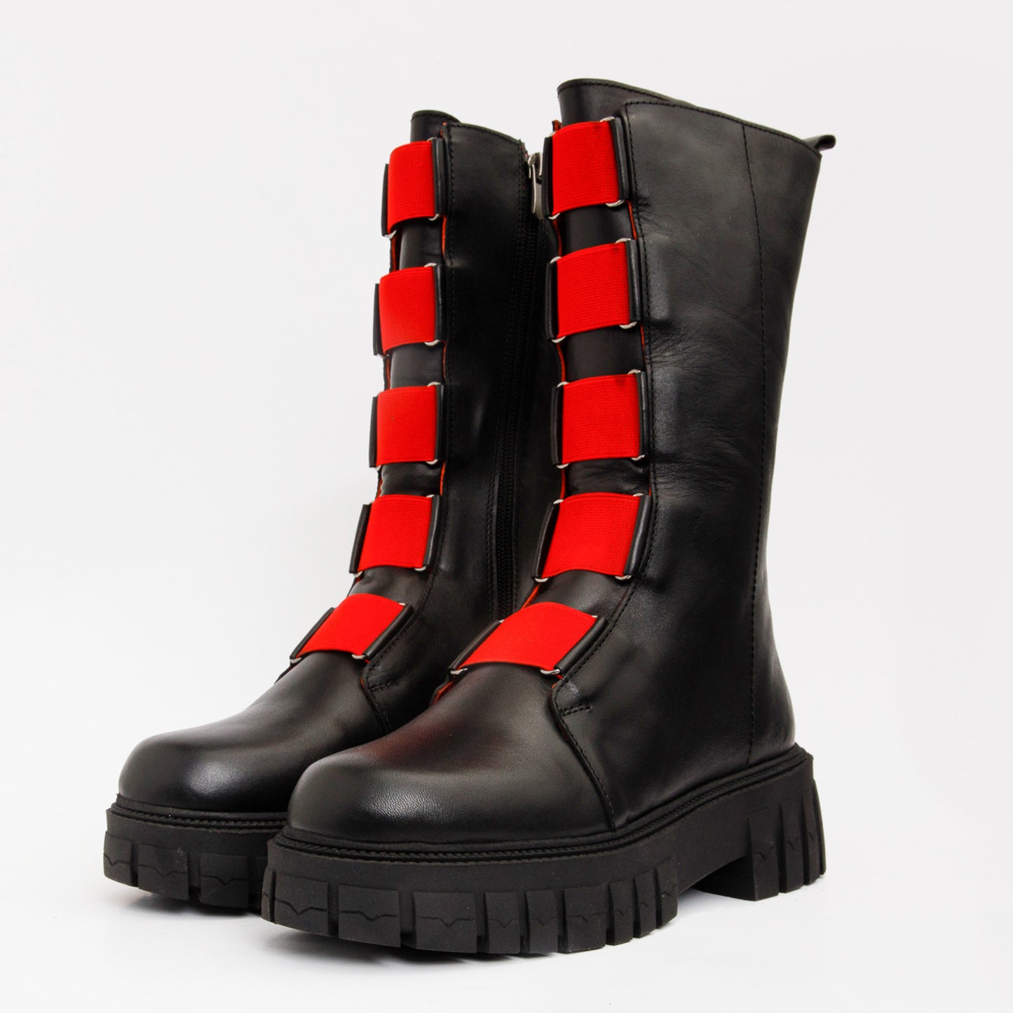 The Mardin Black Leather Women Boot Final Sale!