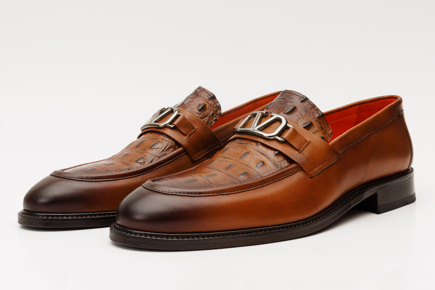Amsterdam Tan Bit Loafer Men Shoe - 2