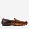 The Lucento Tan Suede Driver Loafer