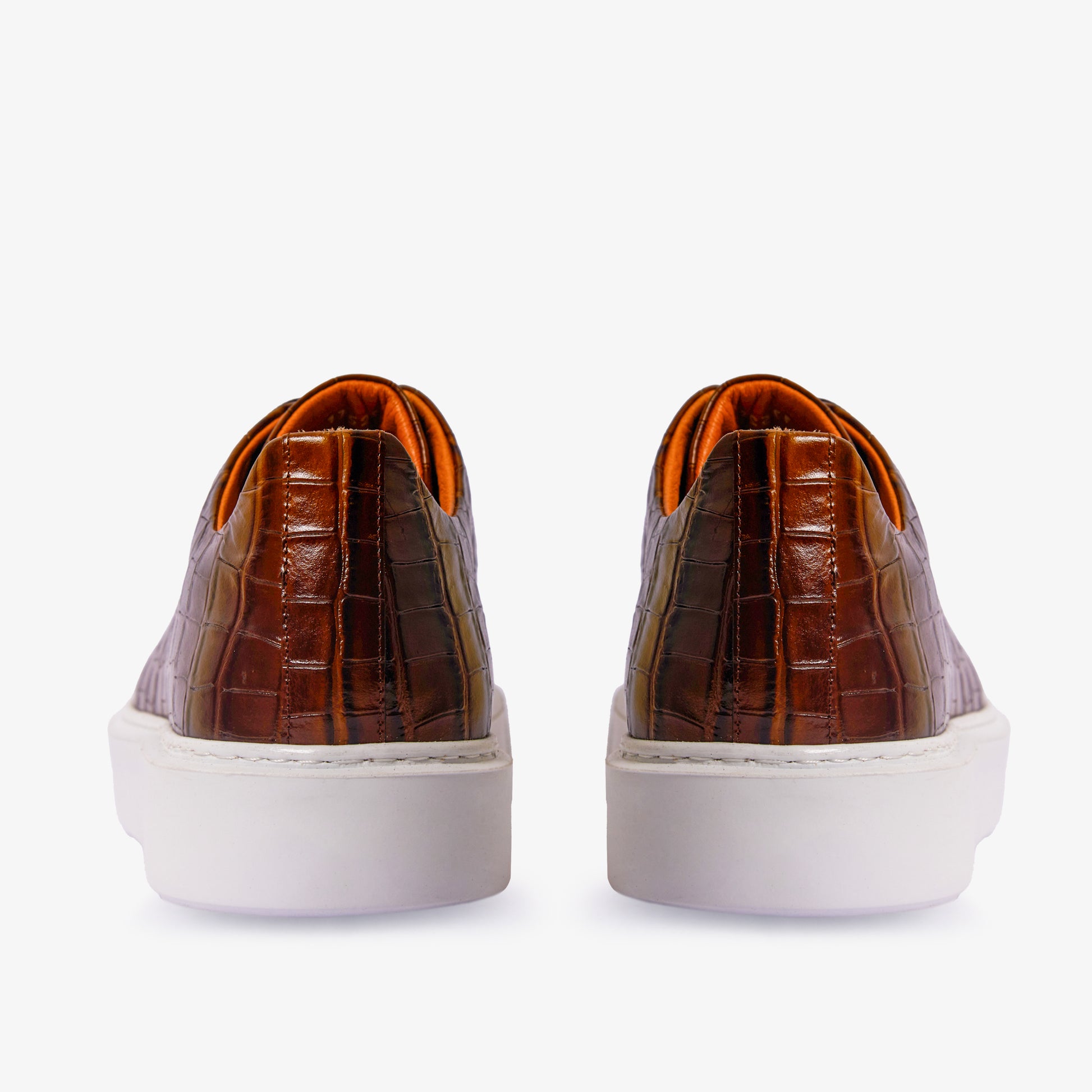 Dublin Tan Leather Men Sneaker - 4