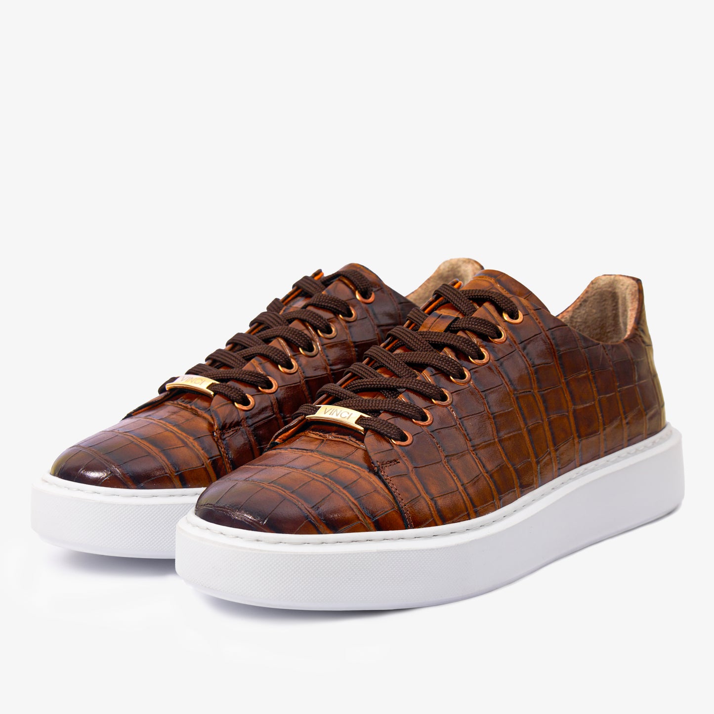 Dublin Tan Leather Men Sneaker - 2