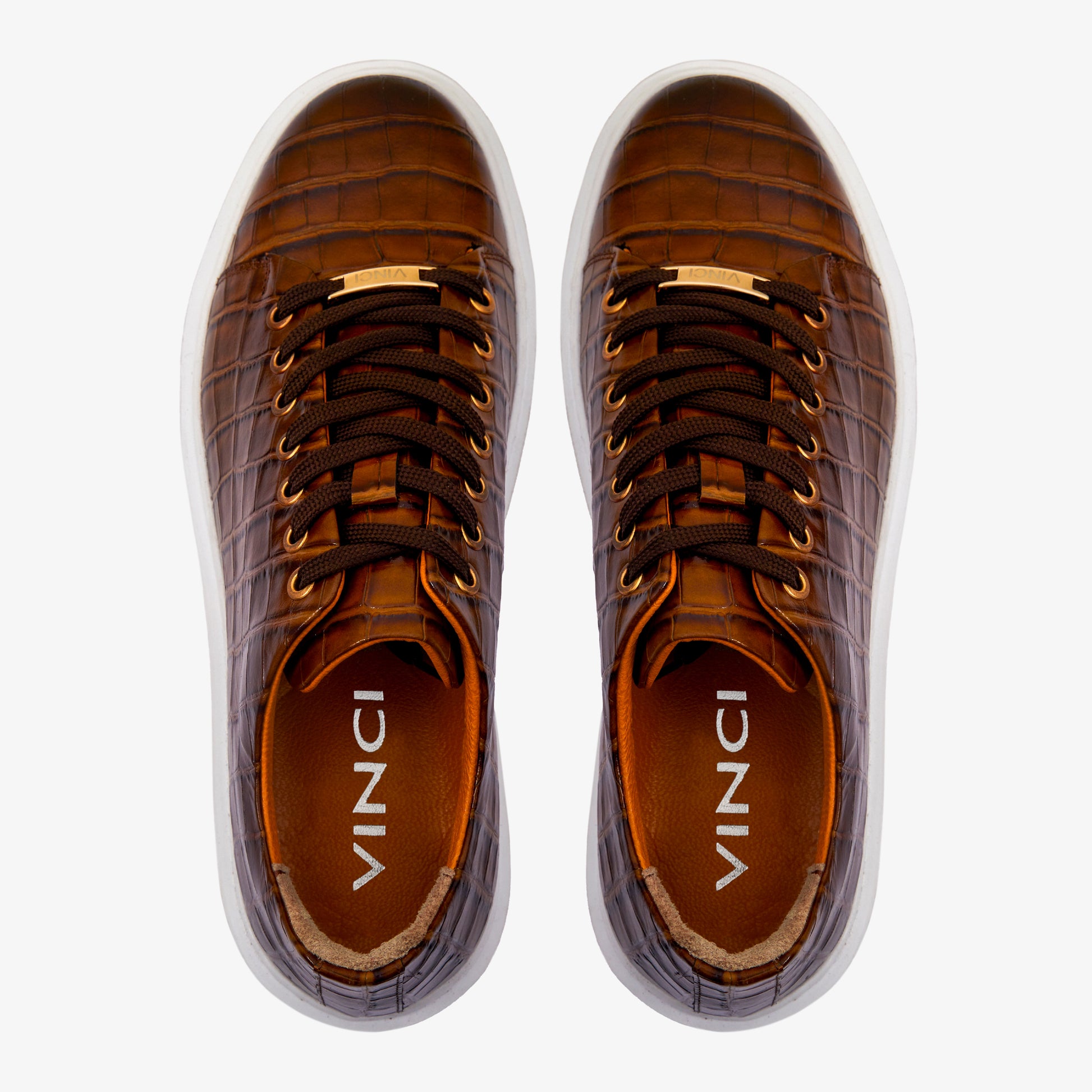 Dublin Tan Leather Men Sneaker - 3
