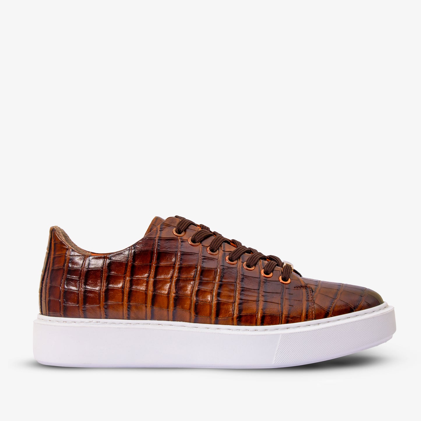 Dublin Tan Leather Men Sneaker - 1