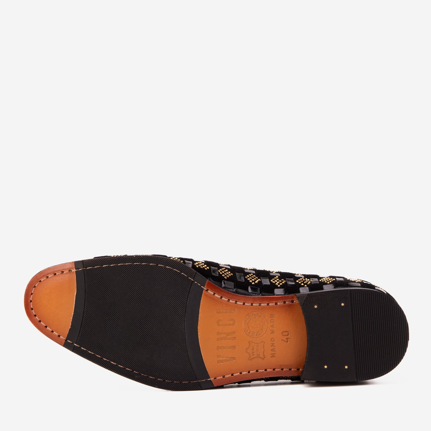 The Monteluce Black Suede & Patent Leather Men Bit Loafer