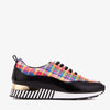 The Valencia Leather Black Women Sneaker