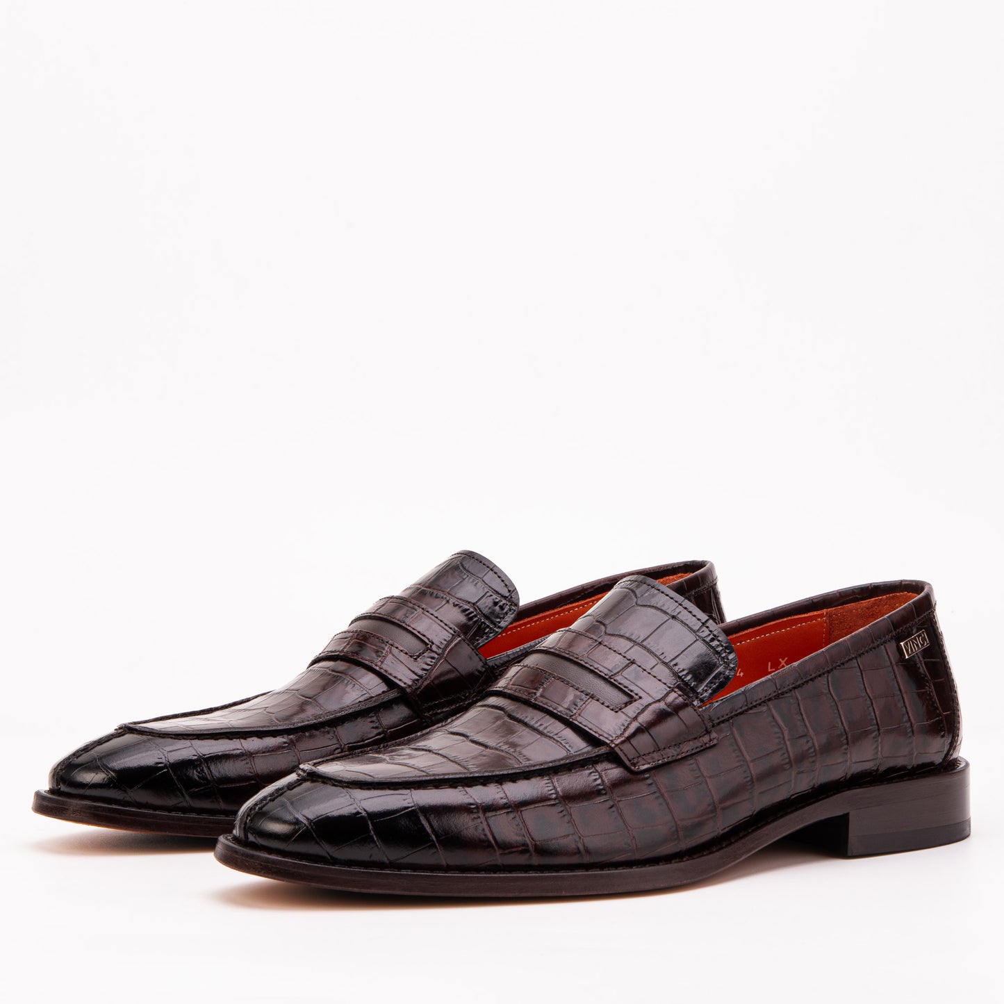 The Stradale Espresso Leather Men Penny Loafer