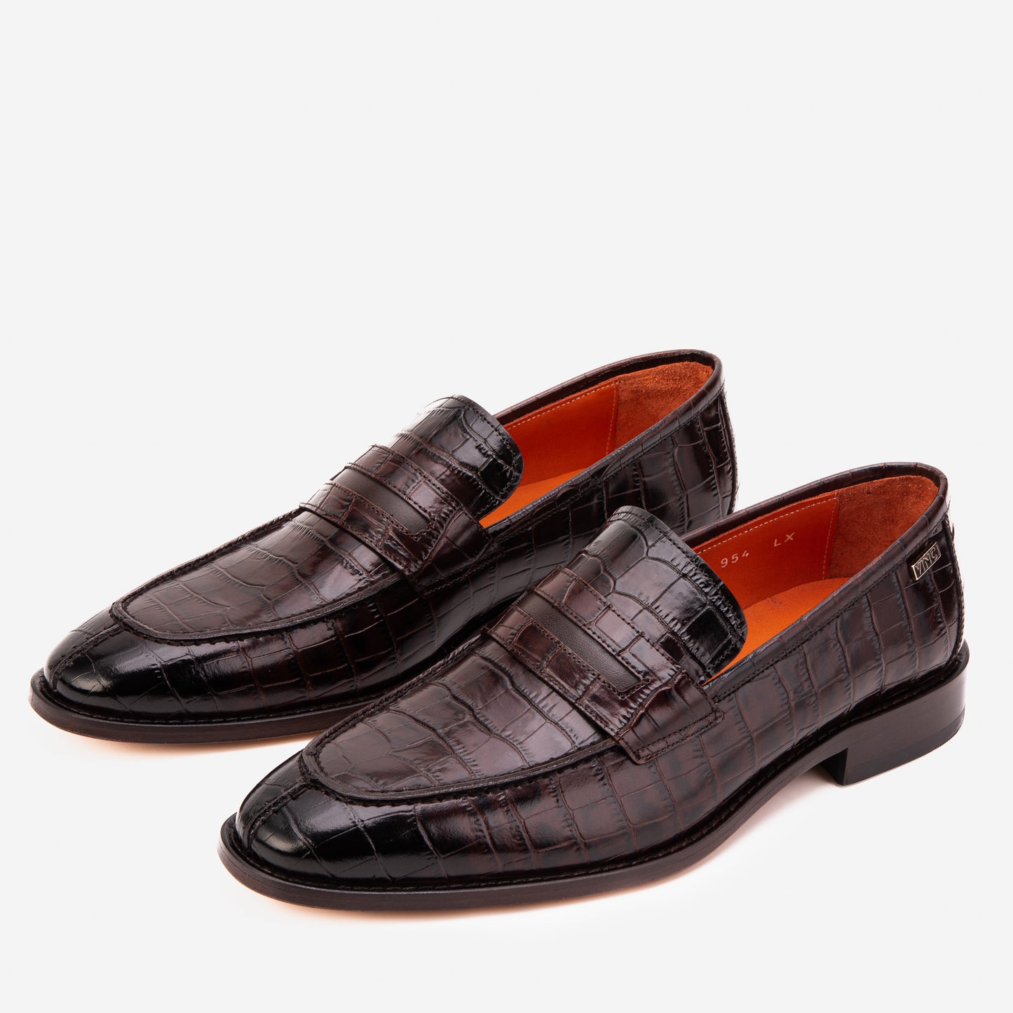 The Stradale Espresso Leather Men Penny Loafer
