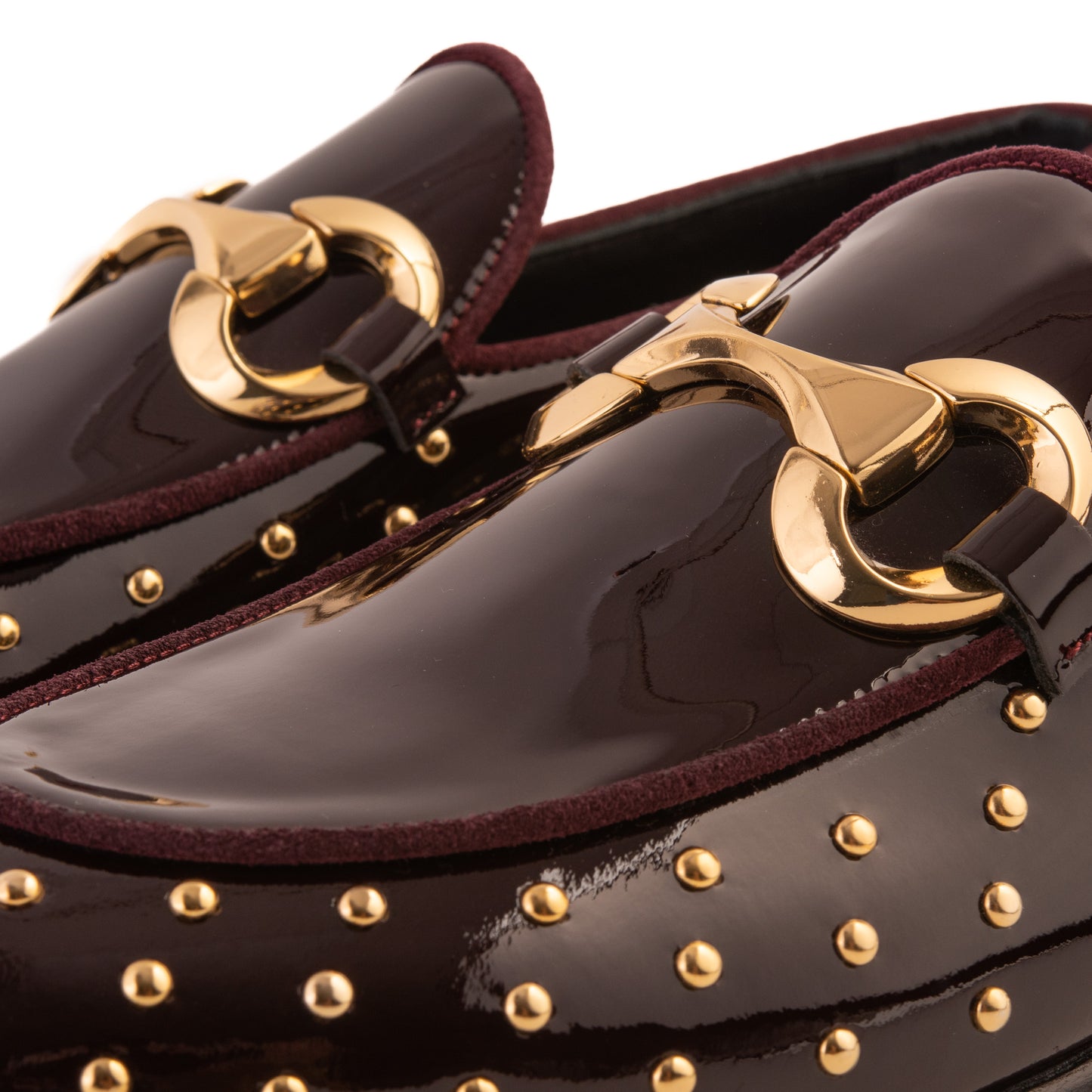 Mocasín de vestir con punta de cuero color burdeos de Jupiter Shoe, edición limitada, para hombre