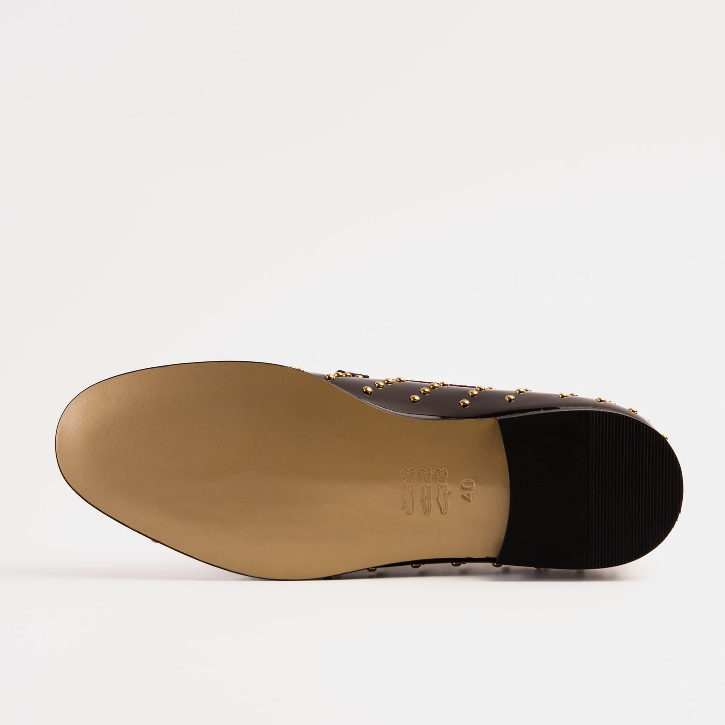 Mocasín de vestir con punta de cuero color burdeos de Jupiter Shoe, edición limitada, para hombre
