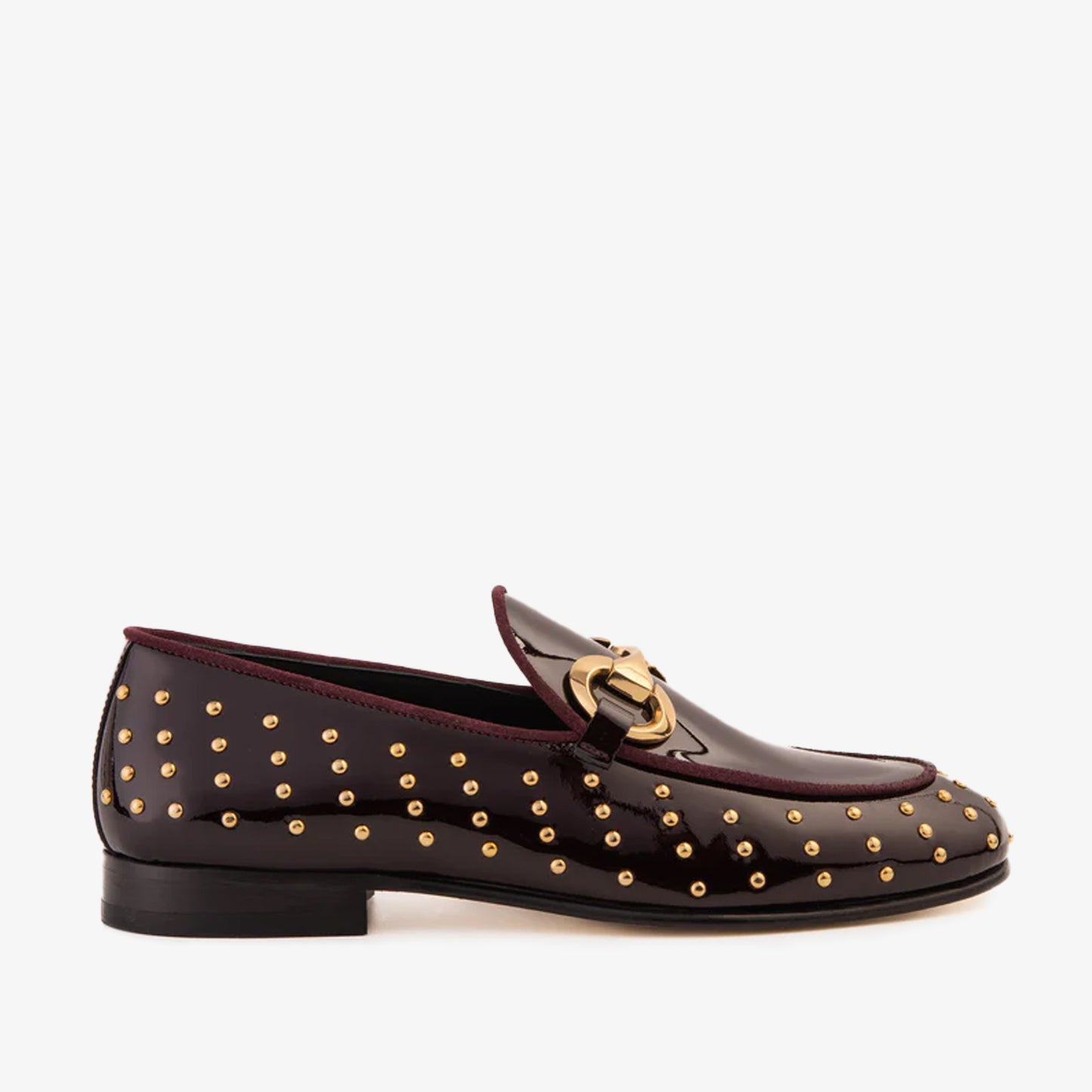Mocasín de vestir con punta de cuero color burdeos de Jupiter Shoe, edición limitada, para hombre