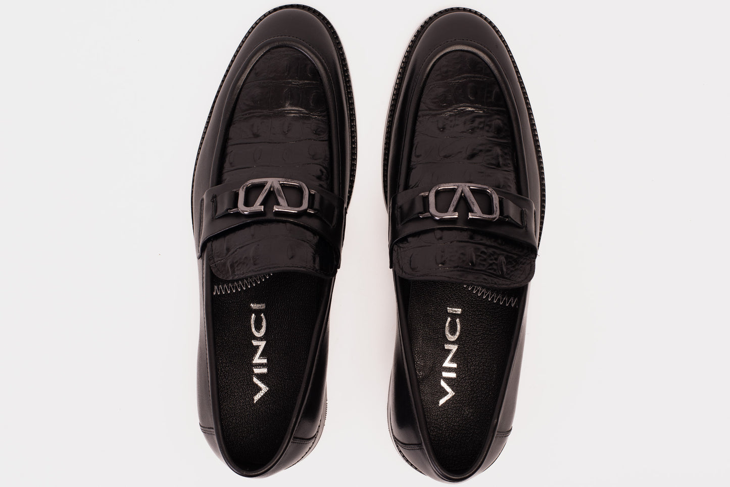 Amsterdam Black Bit Loafer Men Shoe - 5