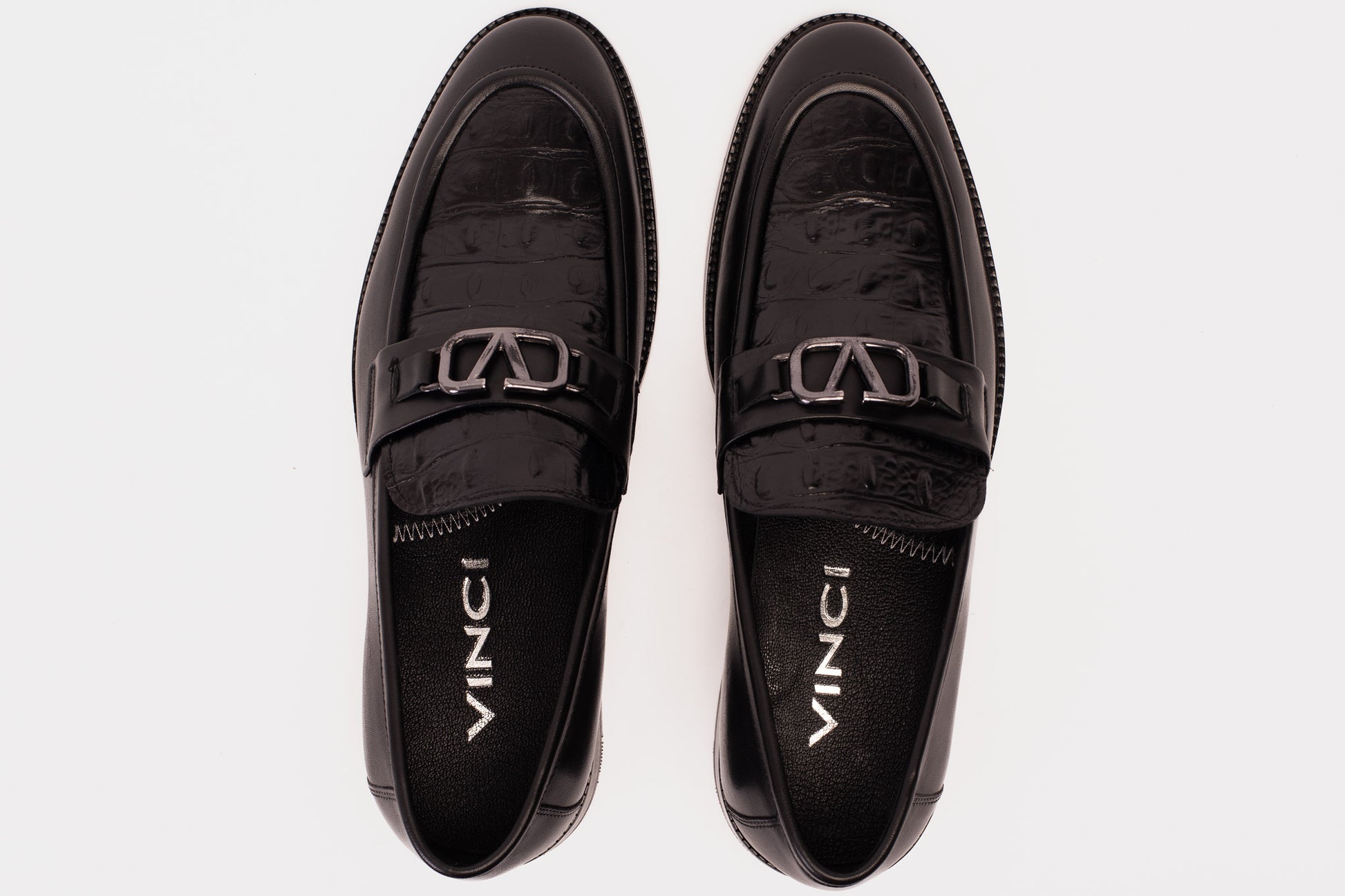 Amsterdam Black Bit Loafer Men Shoe - 5