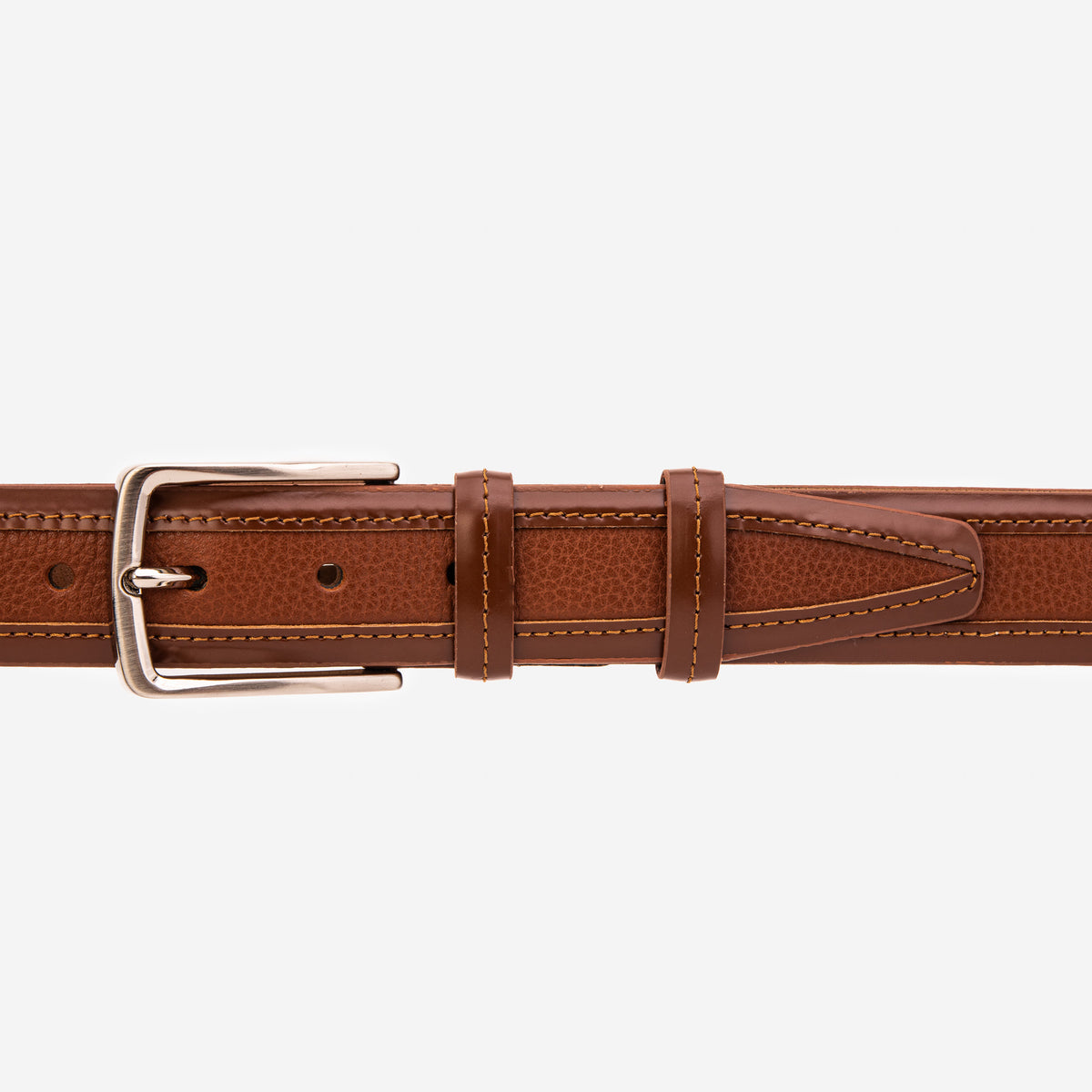 The Everest & Rockwell Tan Leather Belt