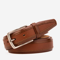 The Everest & Rockwell Tan Leather Belt