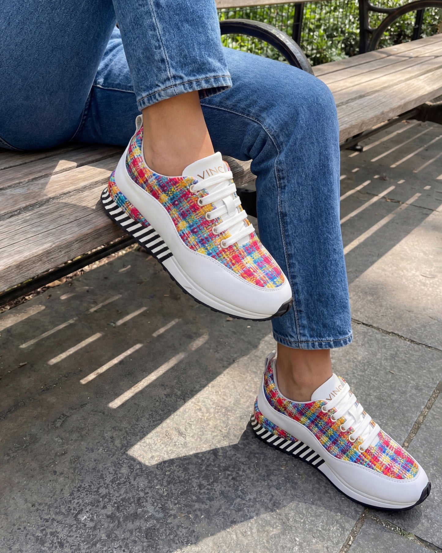 The Valencia White Leather Women Sneaker