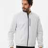 The Como Reversible White & Black Leather Bomber Men Jacket