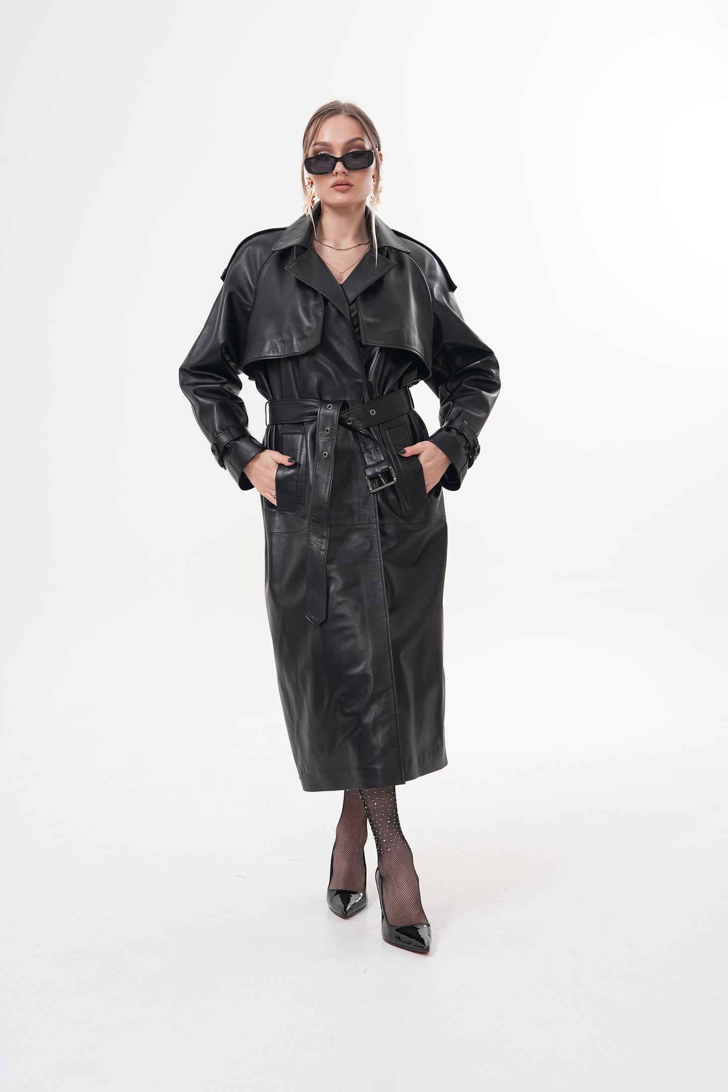 The Raven Black Leather Women Jacket