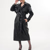 The Raven Black Leather Women Jacket