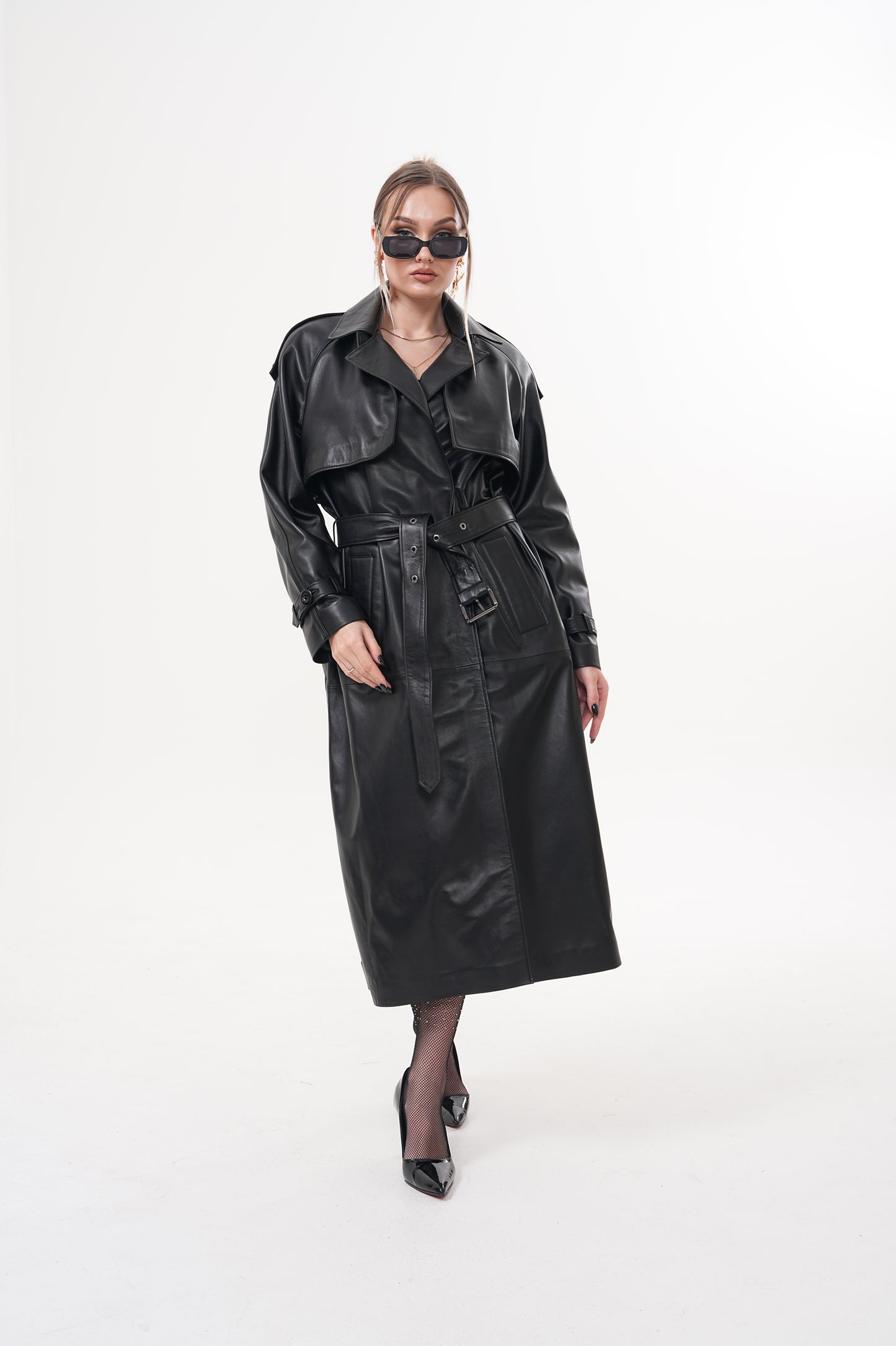 The Raven Black Leather Women Jacket
