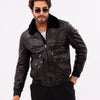 The Ardent Black Lambskin Men Leather Jacket