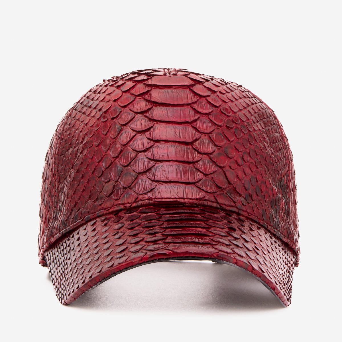 Gorra de cuero burdeos Boss - 9
