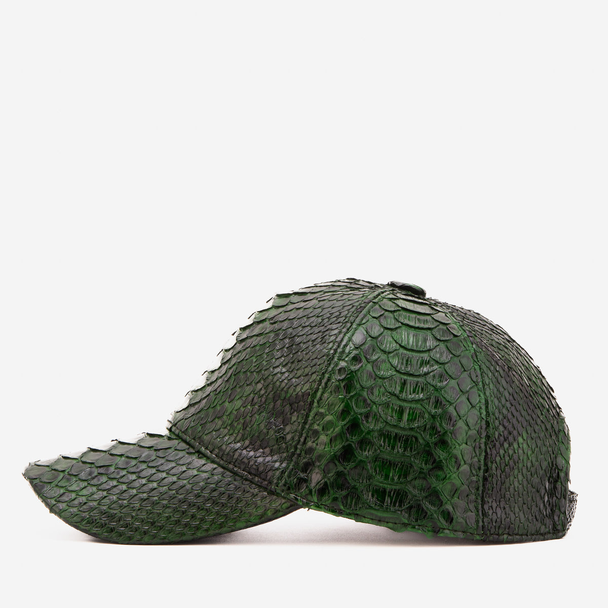 Boss Green Python Leather Cap - 8