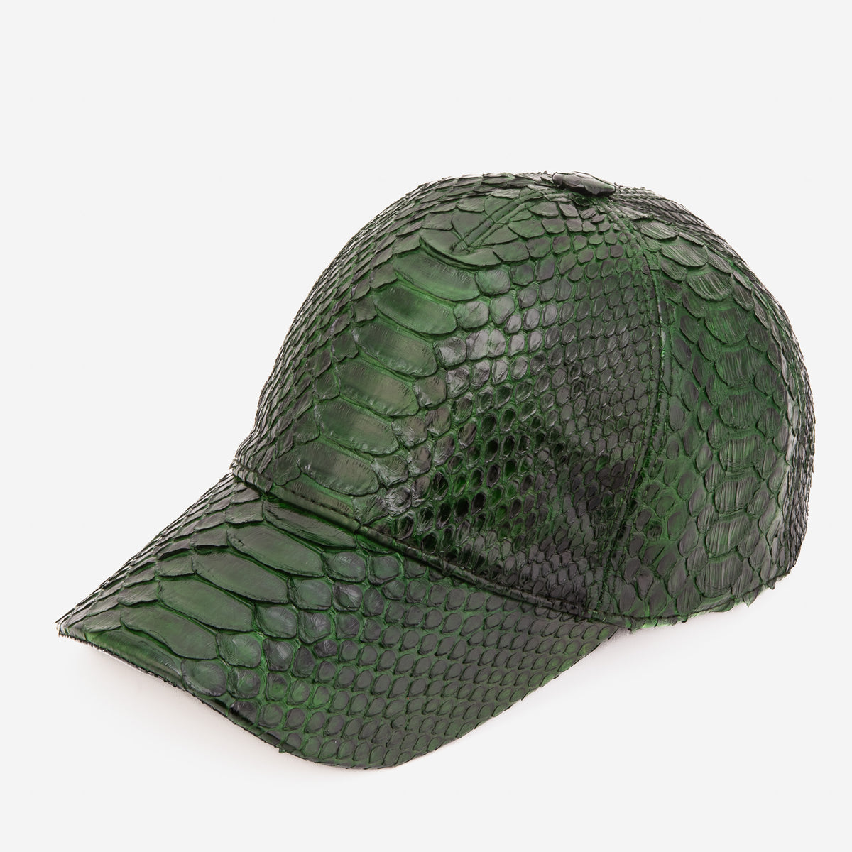 Boss Green Python Leather Cap - 1