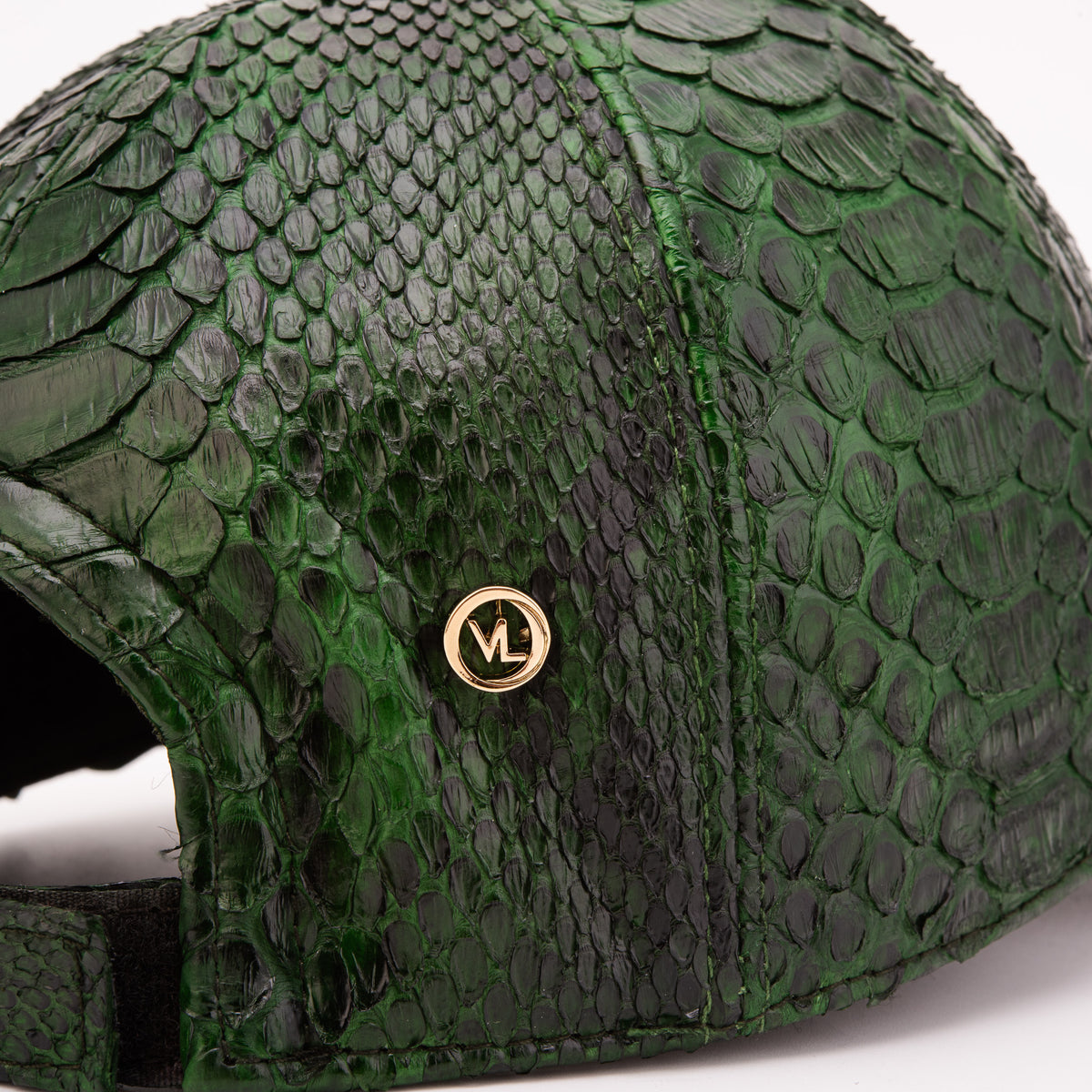 Boss Green Python Leather Cap - 4