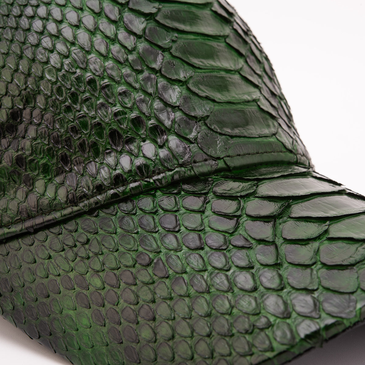 Boss Green Python Leather Cap - 3