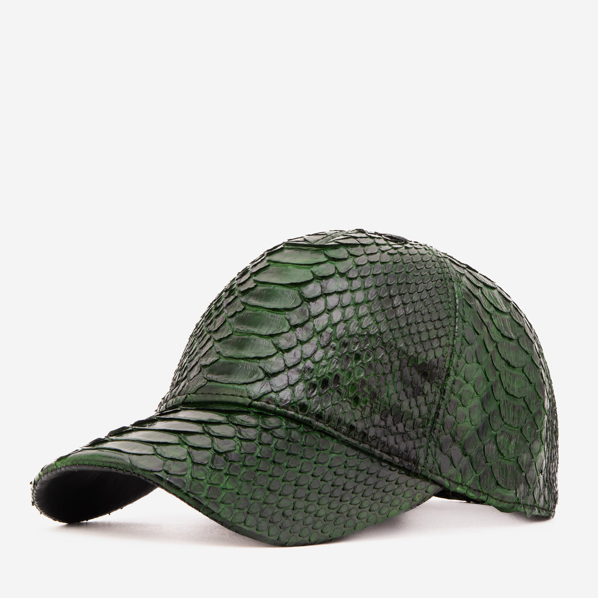 Boss Green Python Leather Cap - 9