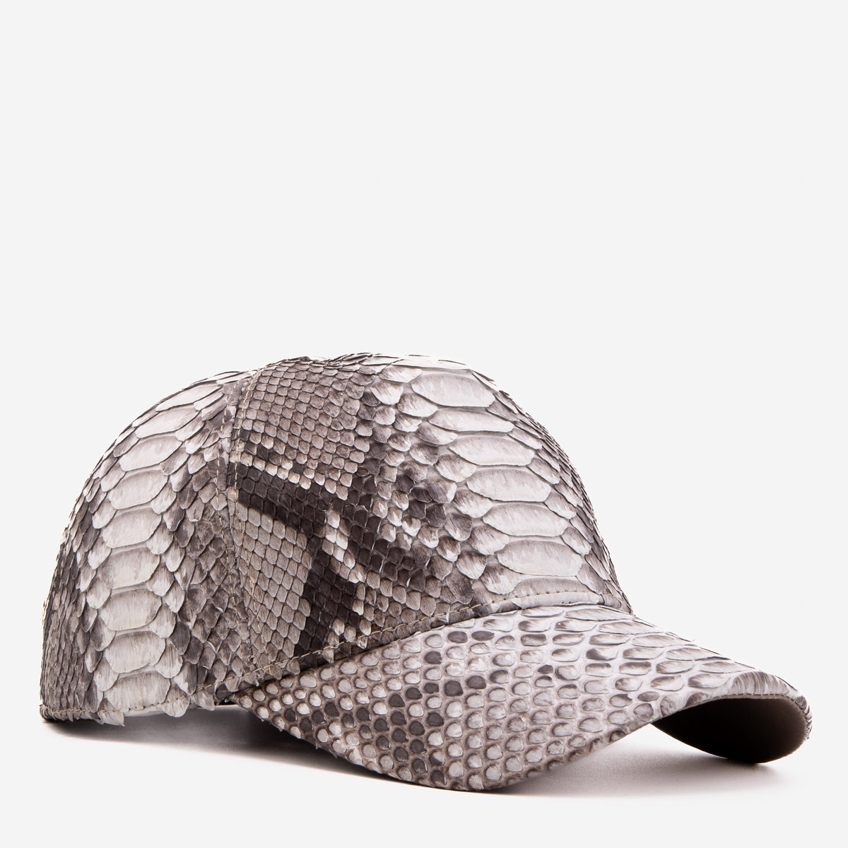 Boss Naturel Python Leather Cap - 7