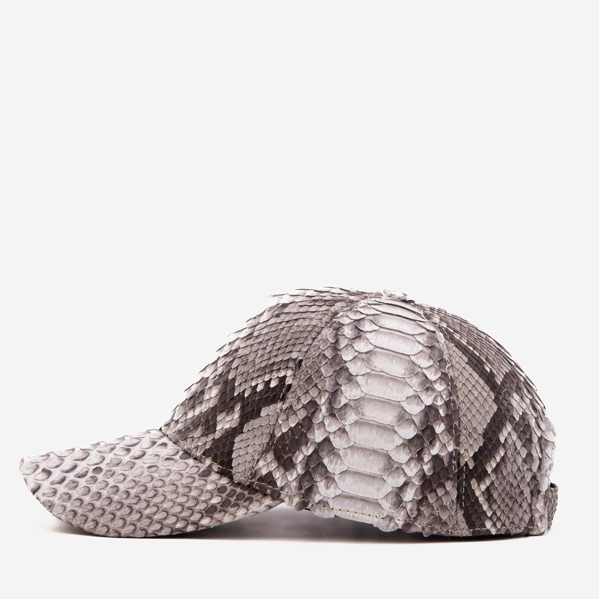 Boss Naturel Python Leather Cap - 8