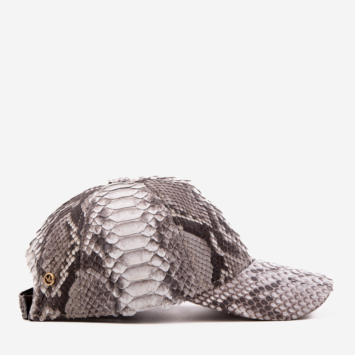 Boss Naturel Python Leather Cap - 6