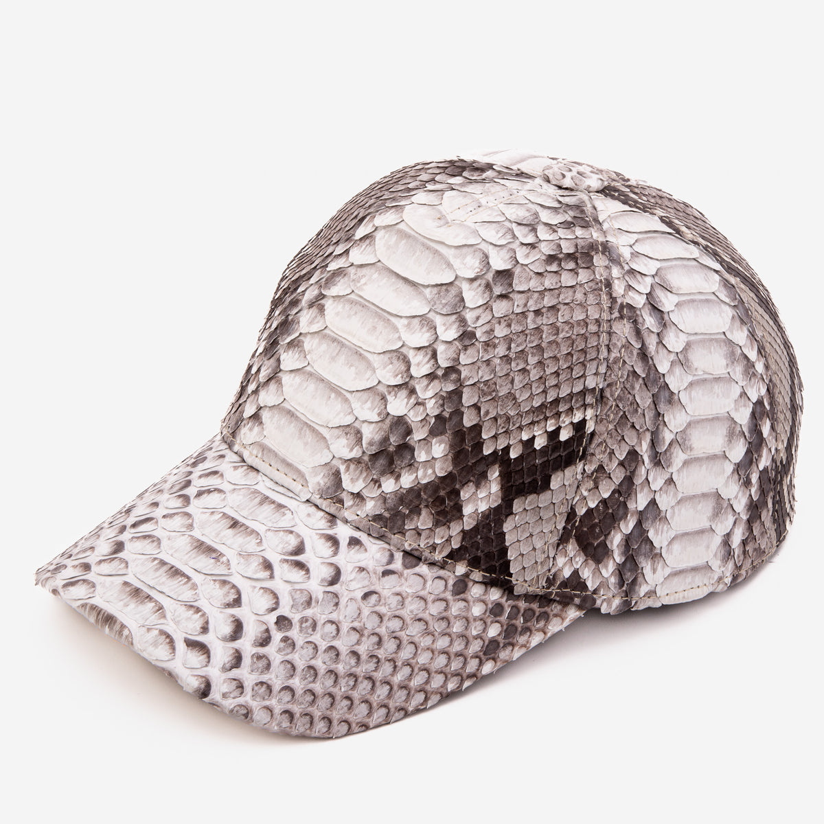 Boss Naturel Python Leather Cap - 1
