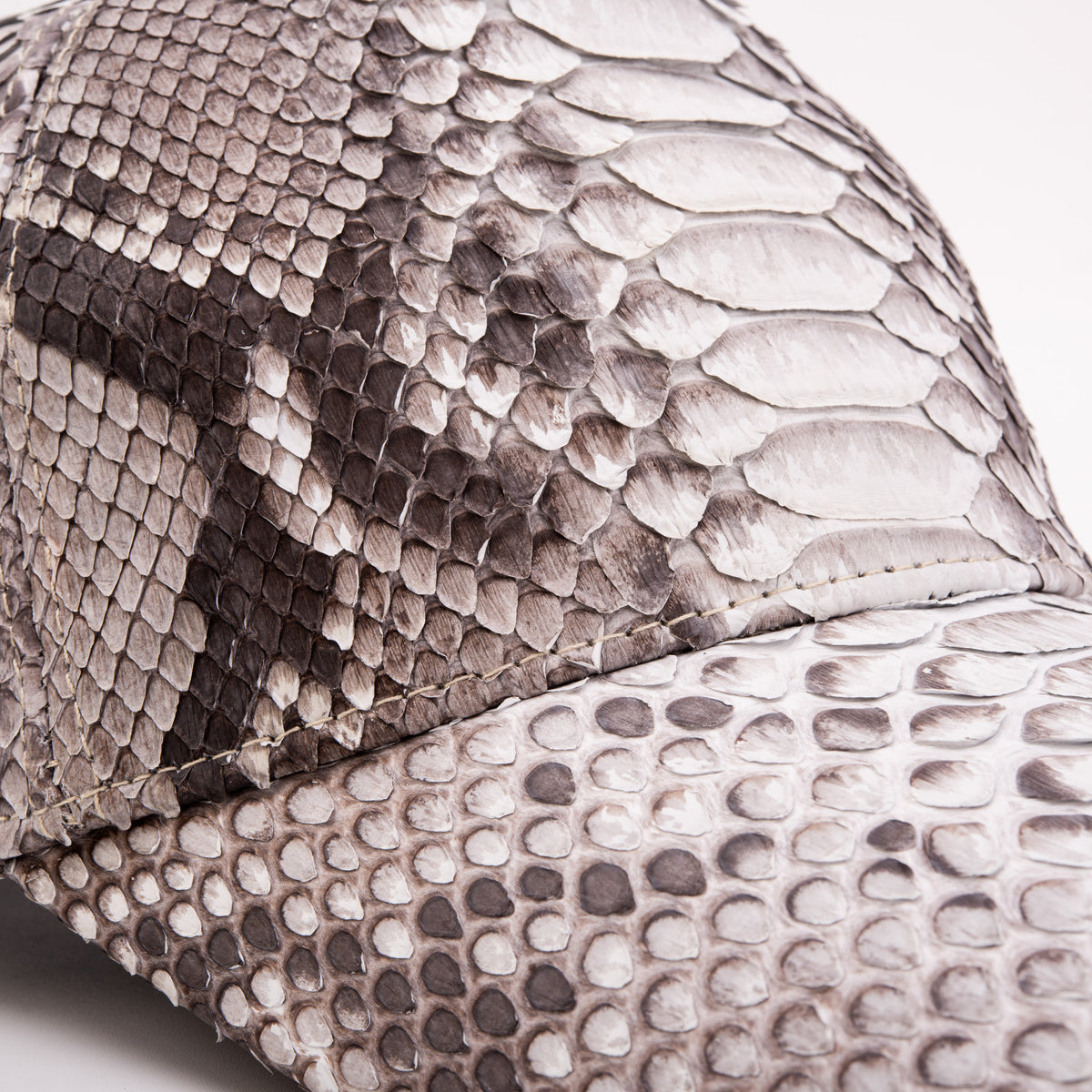 Boss Naturel Python Leather Cap - 3