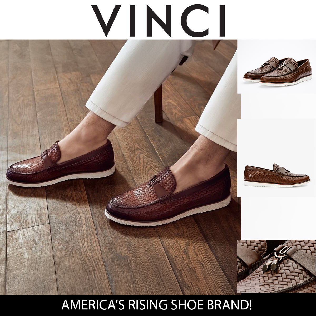 The Sperry Tan Leather Tassel Loafer Men Shoe