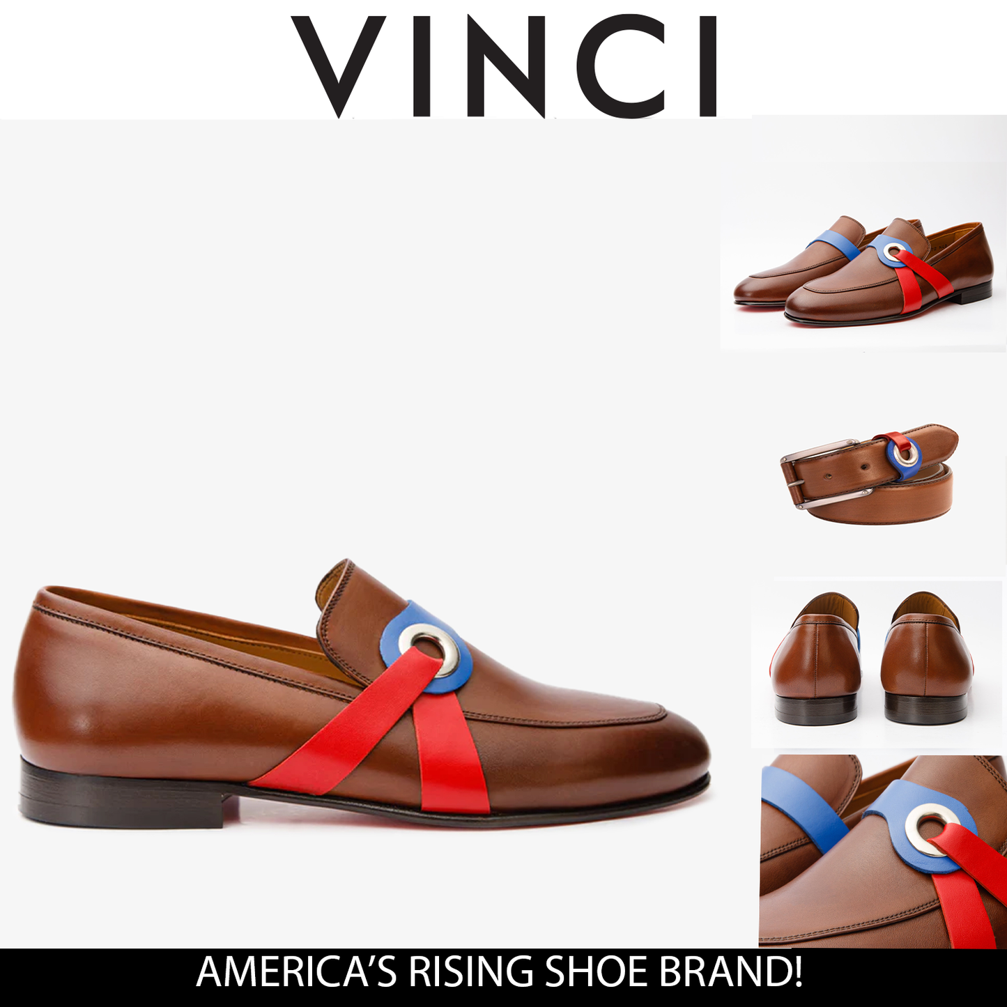 Mocasín de vestir Jackie Tan Bit de edición limitada para hombre