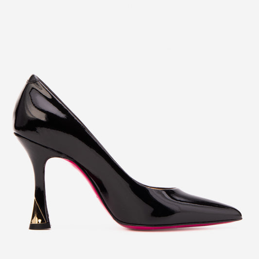 The Belladonna Black Patent Leather Women Pump