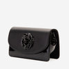 The Diva Black Leather Handbag