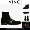 The Baron Black Suede Bit Zip-Up Dress Men Boot Final Sale!
