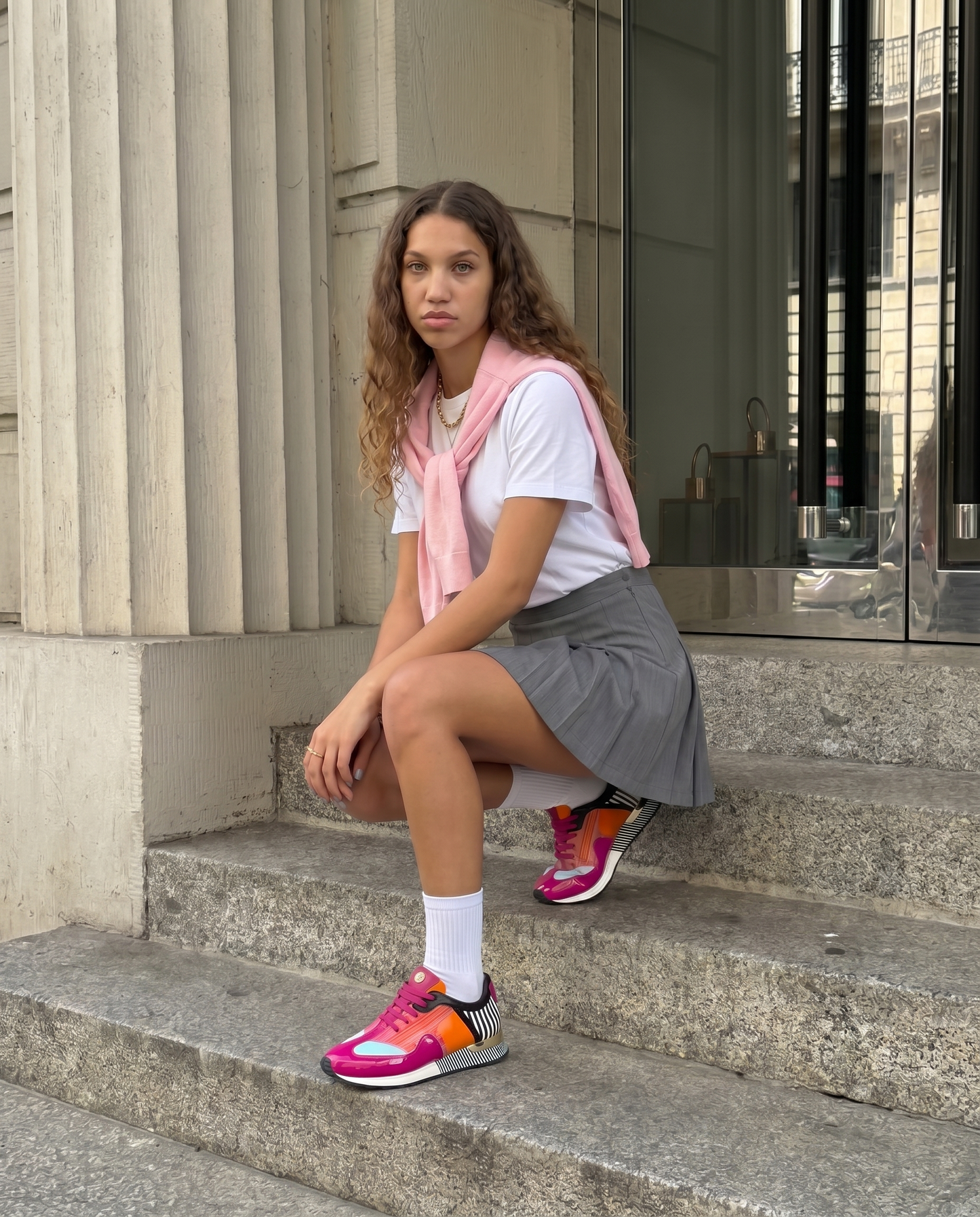 Santa Amaro Multi Color Fuchsia Women Sneaker